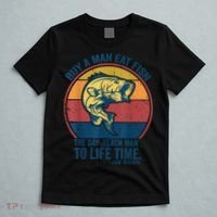 Buy A Man Eat Fish The Day Teach Man To Life Time Joe Biden T-Shirt thumb 5