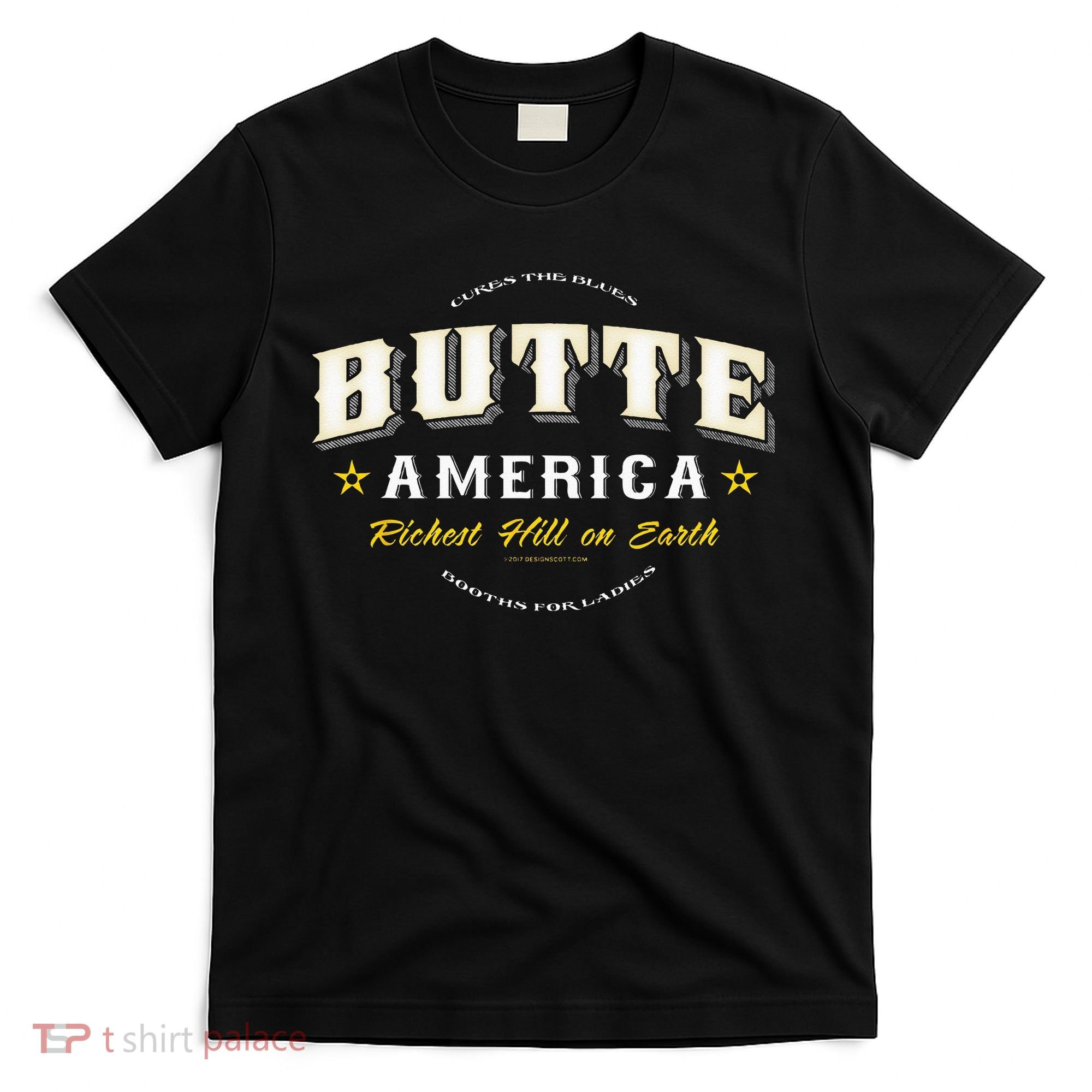 Butte America Montana Copper Miner Mining T-Shirt