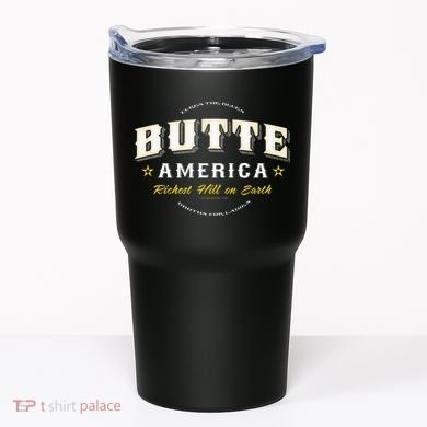 Butte America Montana Copper Miner Mining Tumbler