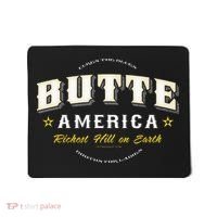 Butte America Montana Copper Miner Mining Mousepad thumb 0