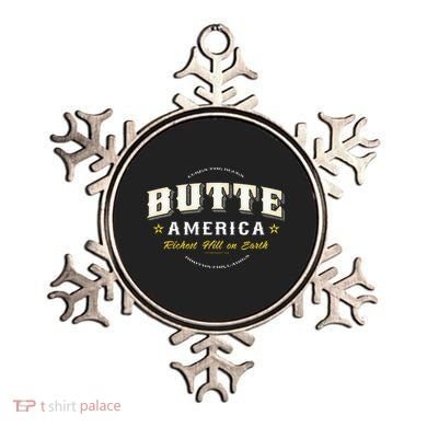 Butte America Montana Copper Miner Mining Ornament