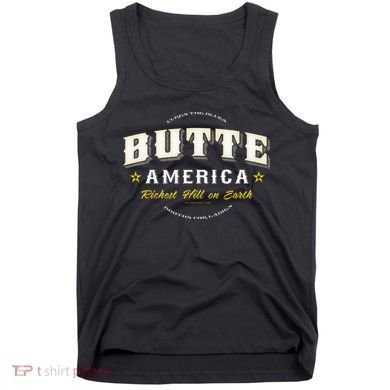 Butte America Montana Copper Miner Mining Tank Top