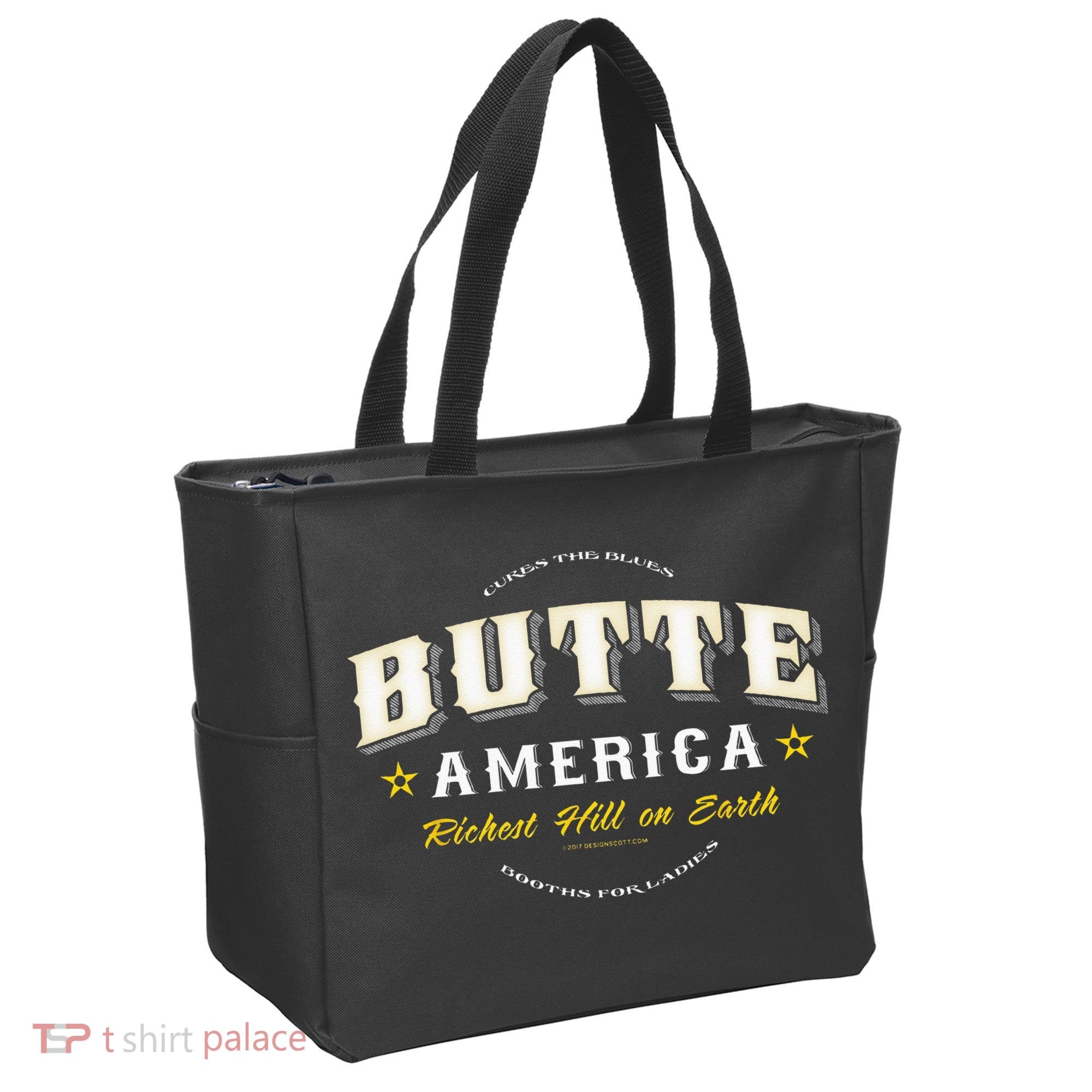 Butte America Montana Copper Miner Mining Tote Bag