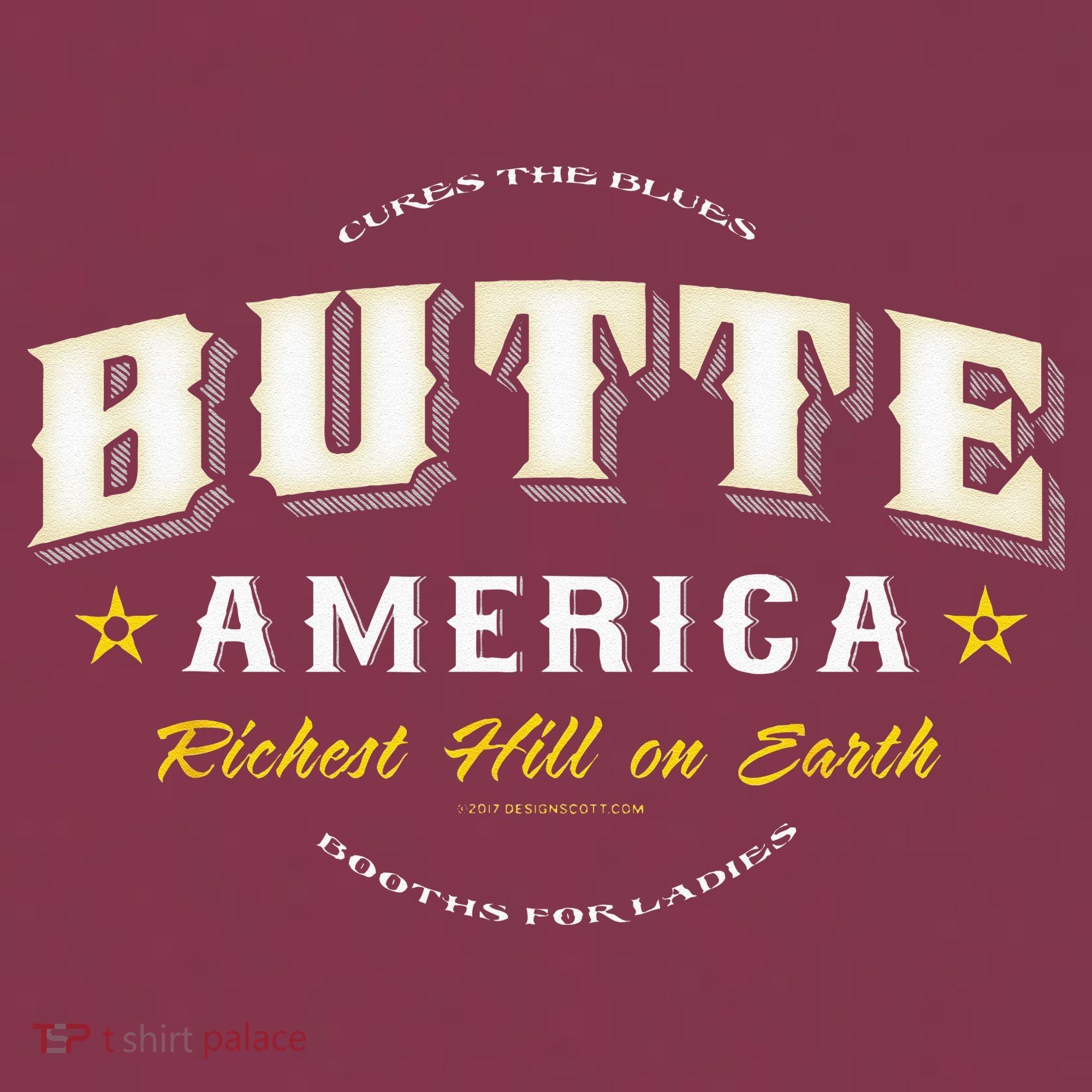 Butte America Montana Copper Miner Mining 16oz Travel Tumbler