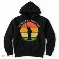 Bodily Autonomy My Body My Choice Freedom Statue of Liberty Hoodie thumb 0