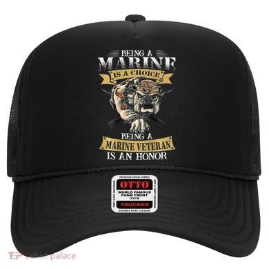 Being A Marine Veteran Is An Honor Hat