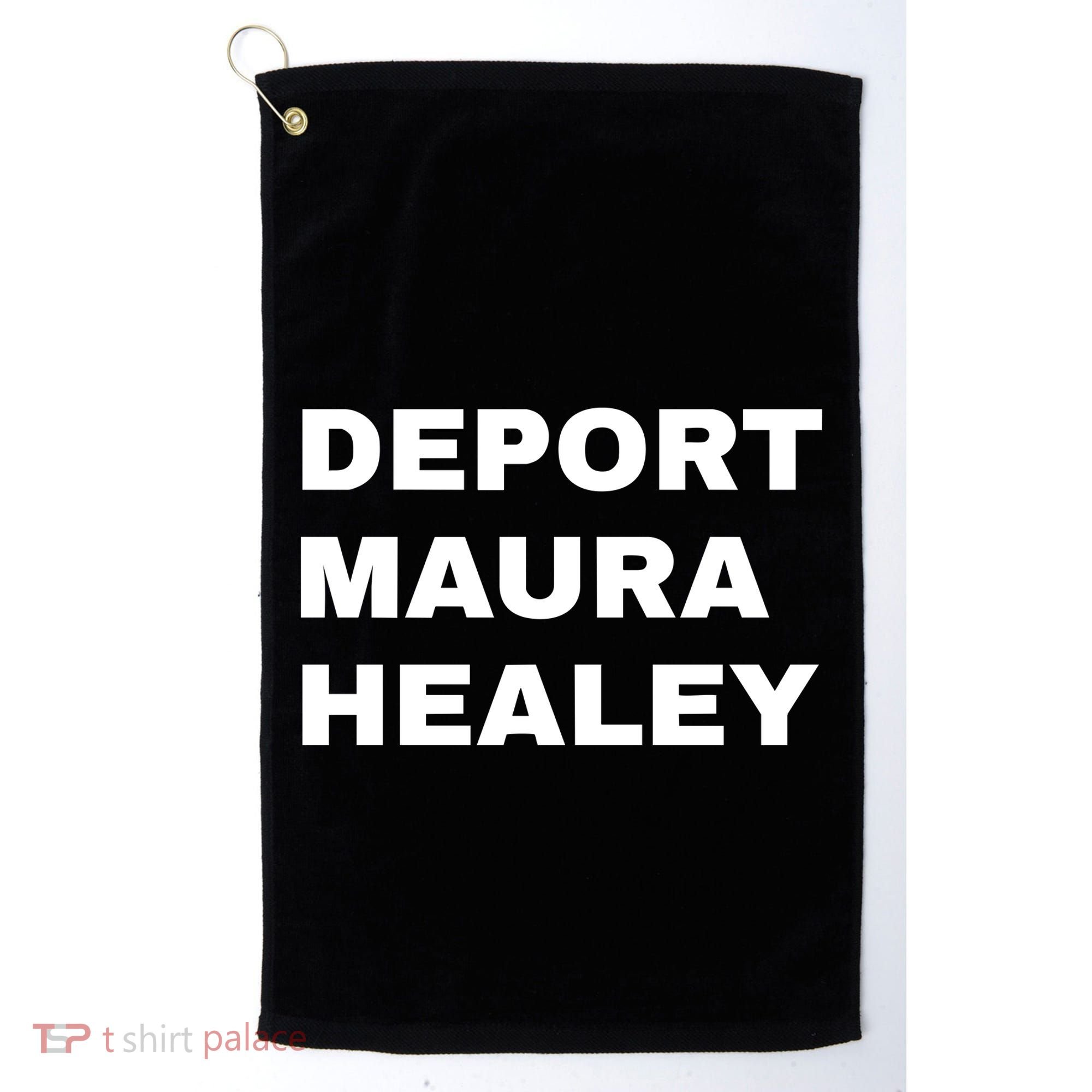 Bostonians Against Mayor Wu Deport Maura Healey Golf Towel