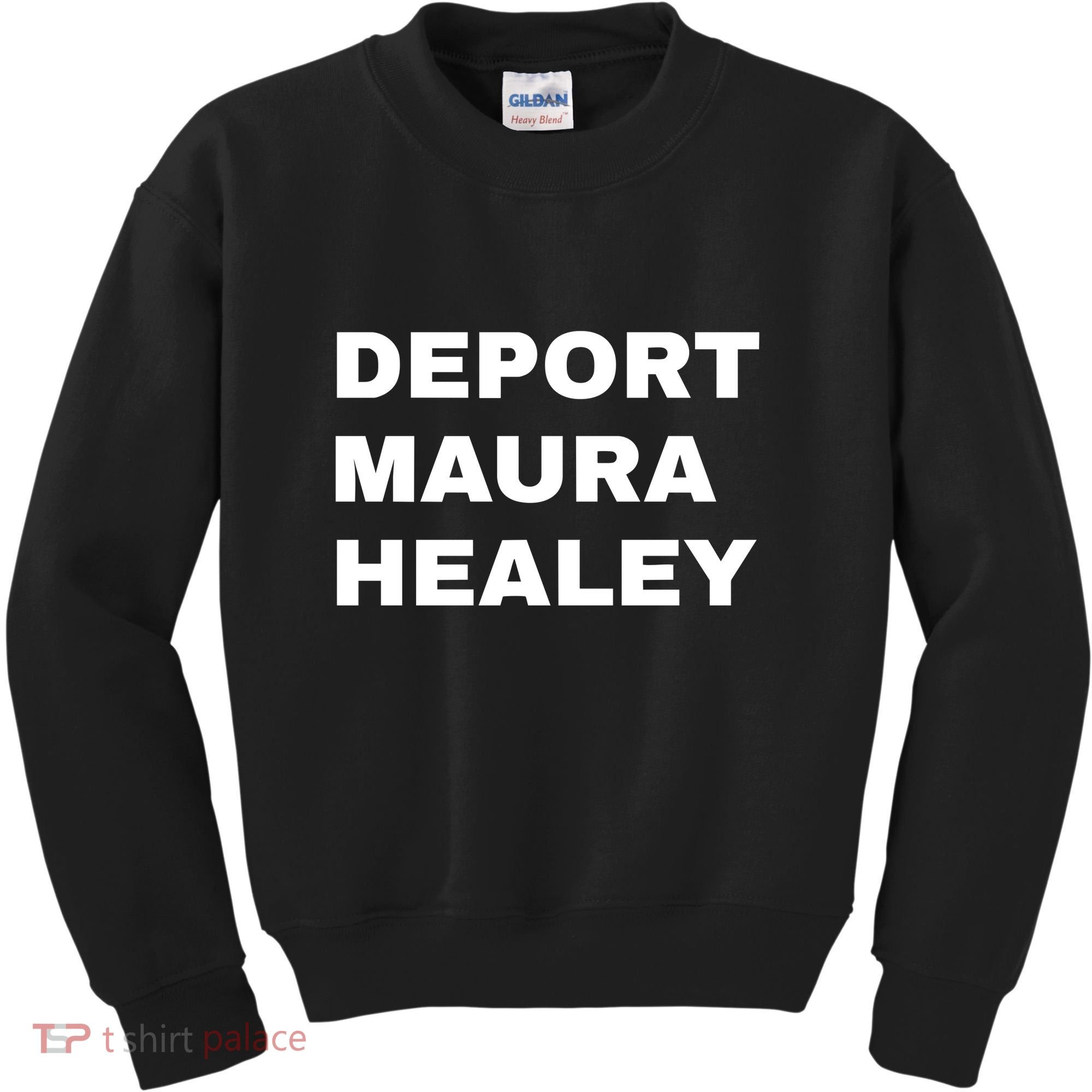 Bostonians Against Mayor Wu Deport Maura Healey Kids Sweatshirt