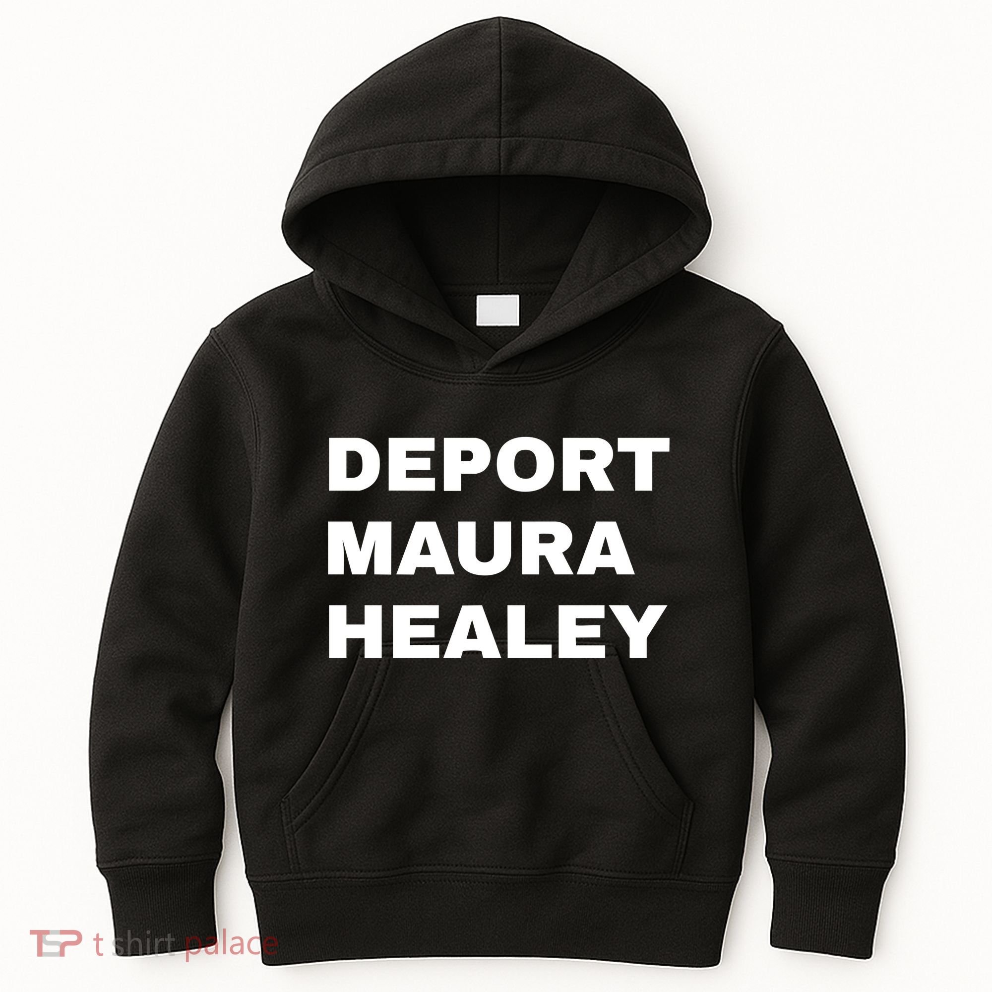 Bostonians Against Mayor Wu Deport Maura Healey Kids Hoodie