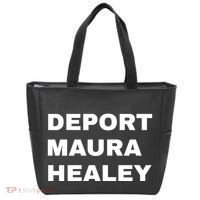 Bostonians Against Mayor Wu Deport Maura Healey Tote Bag thumb 0