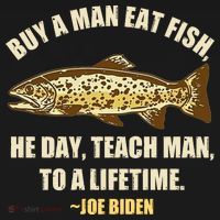 Buy A Man Eat Fish Joe Biden Backpack thumb 2