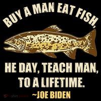 Buy A Man Eat Fish Joe Biden Ornament thumb 1