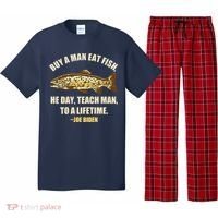 Buy A Man Eat Fish Joe Biden Pajama Set thumb 0