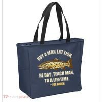 Buy A Man Eat Fish Joe Biden Tote Bag thumb 2