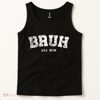 Bruh Aka Mom Funny Matching Family Tank Top thumb 2