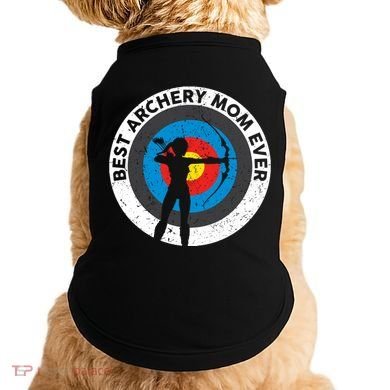 Best Archery Mom Ever Archer Mom Mother's Day Archery Gift Doggie Tank