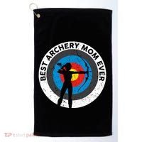 Best Archery Mom Ever Archer Mom Mother's Day Archery Gift Golf Towel thumb 0