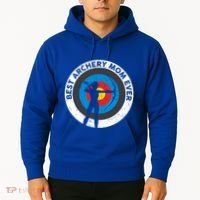 Best Archery Mom Ever Archer Mom Mother's Day Archery Gift Hoodie thumb 2