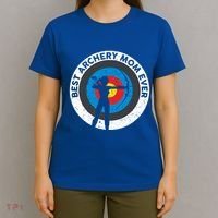 Best Archery Mom Ever Archer Mom Mother's Day Archery Gift T-Shirt thumb 4