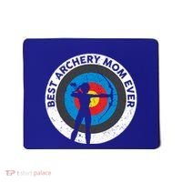Best Archery Mom Ever Archer Mom Mother's Day Archery Gift Mousepad thumb 0