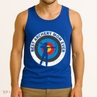 Best Archery Mom Ever Archer Mom Mother's Day Archery Gift Tank Top thumb 3