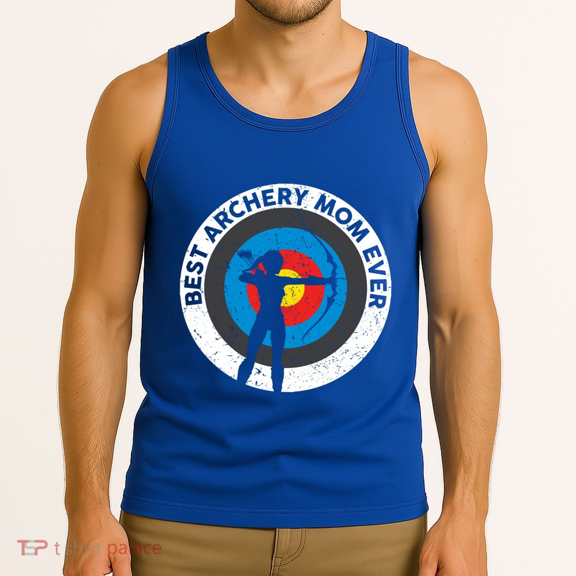 Best Archery Mom Ever Archer Mom Mother's Day Archery Gift Tank Top