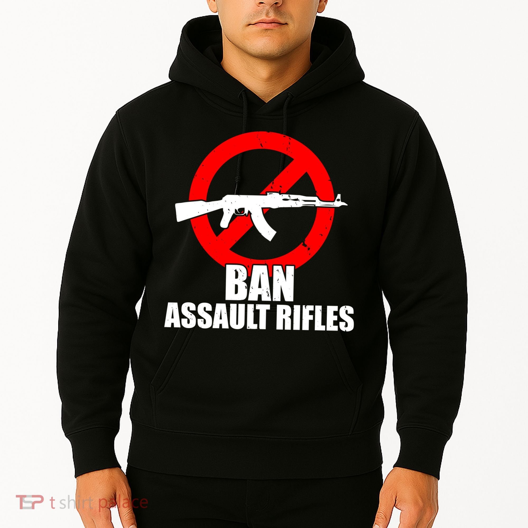 Ban Assault Rifles Gun Control Hoodie