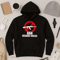 Ban Assault Rifles Gun Control Hoodie thumb 3
