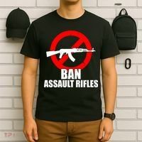 Ban Assault Rifles Gun Control T-Shirt thumb 6