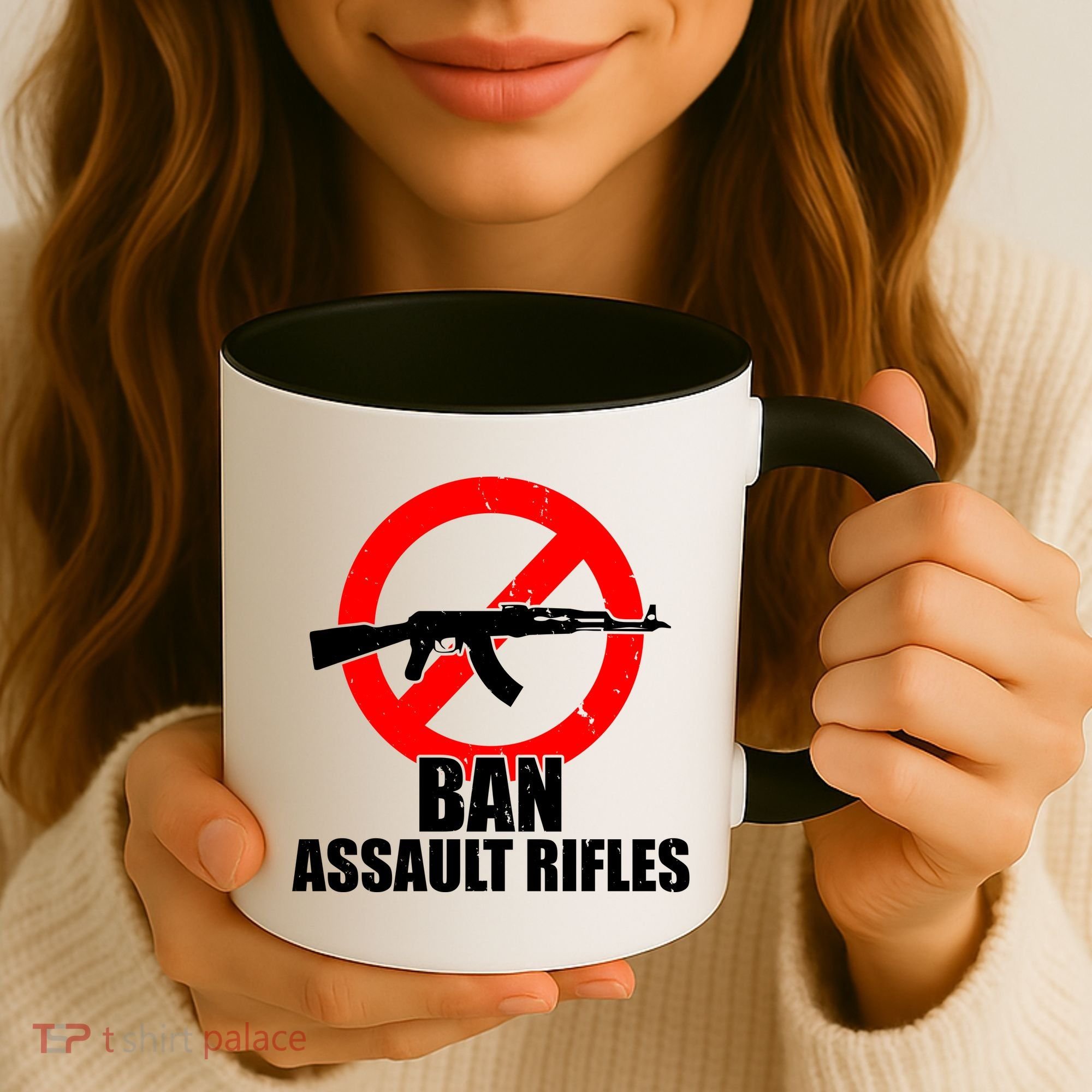 Ban Assault Rifles Gun Control Coffee Mug