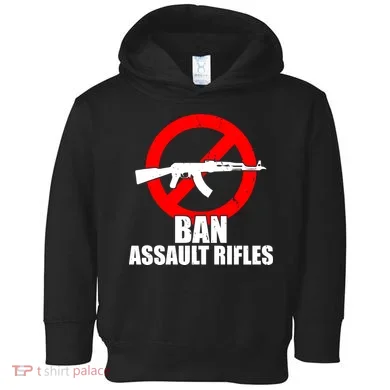 Ban Assault Rifles Gun Control Toddler Hoodie