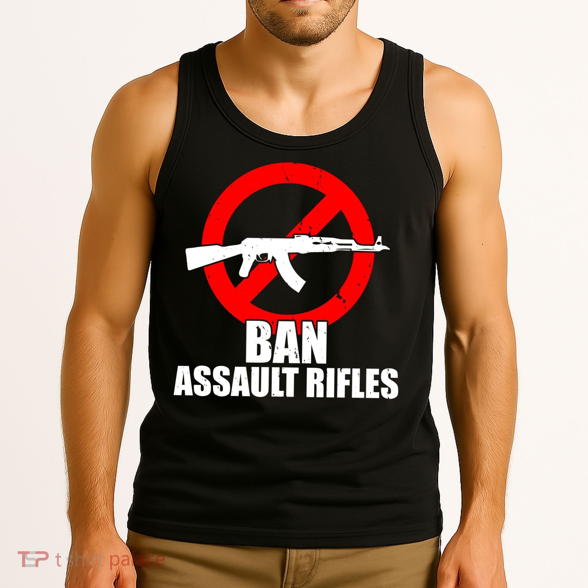 Ban Assault Rifles Gun Control Tank Top