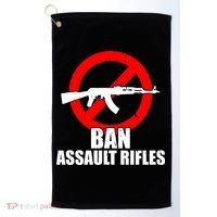 Ban Assault Rifles Gun Control Golf Towel thumb 0