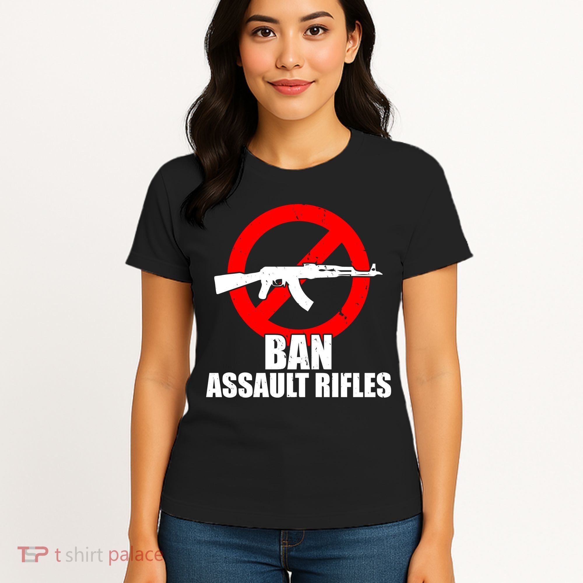 Ban Assault Rifles Gun Control Women's T-Shirt