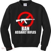 Ban Assault Rifles Gun Control Kids Sweatshirt thumb 0