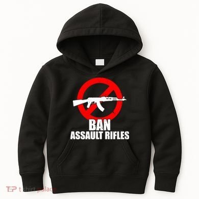 Ban Assault Rifles Gun Control Kids Hoodie