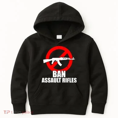 Ban Assault Rifles Gun Control Kids Hoodie