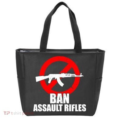 Ban Assault Rifles Gun Control Tote Bag