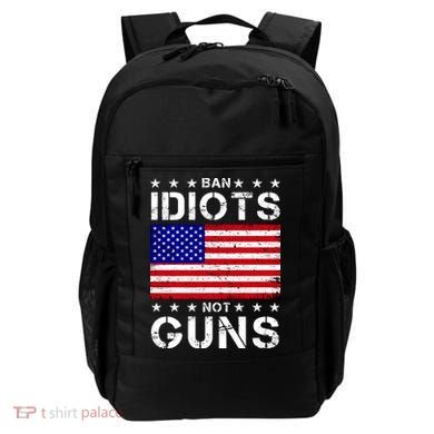 Ban Idiots Not Guns Backpack