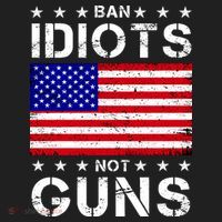 Ban Idiots Not Guns Tumbler thumb 3