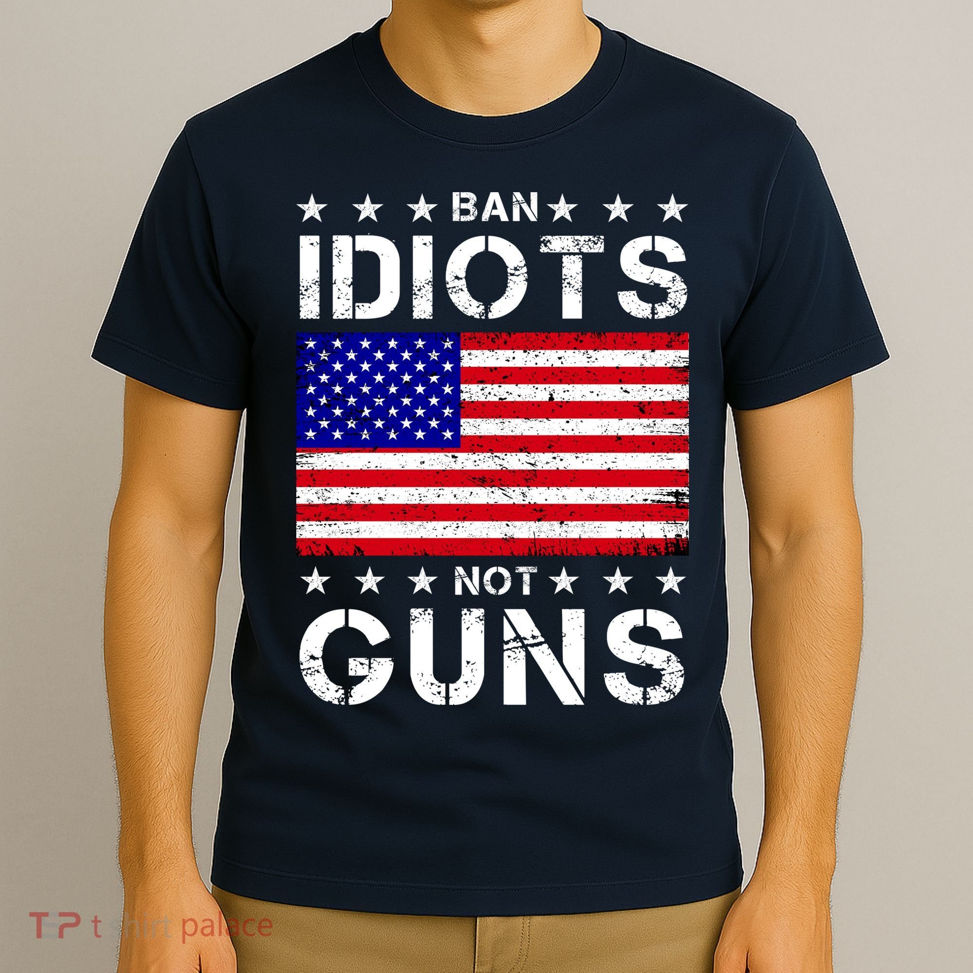 Ban Idiots Not Guns T-Shirt