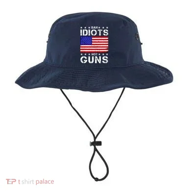 Ban Idiots Not Guns Bucket Hat