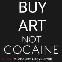 Buy Art Not Cocaine Women's Hoodie thumb 2