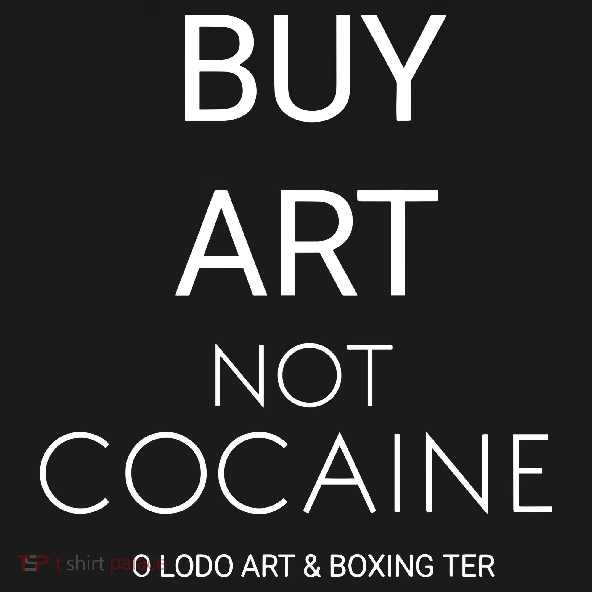 Buy Art Not Cocaine Women's Hoodie