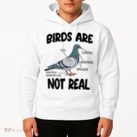 Birds Are Not Real Diagram Hoodie thumb 2