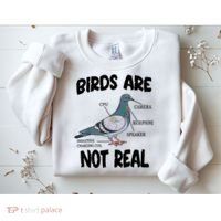 Birds Are Not Real Diagram Sweatshirt thumb 2