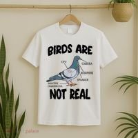 Birds Are Not Real Diagram T-Shirt thumb 2