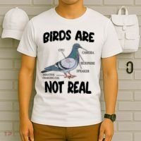Birds Are Not Real Diagram T-Shirt thumb 6