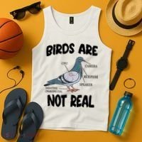 Birds Are Not Real Diagram Tank Top thumb 4
