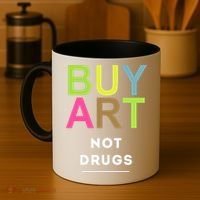 Buy Art Not Drugs Coffee Mug thumb 4
